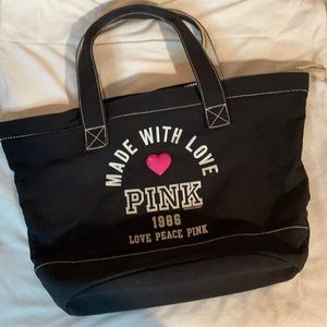 PINK UNIVERSITY TOTE